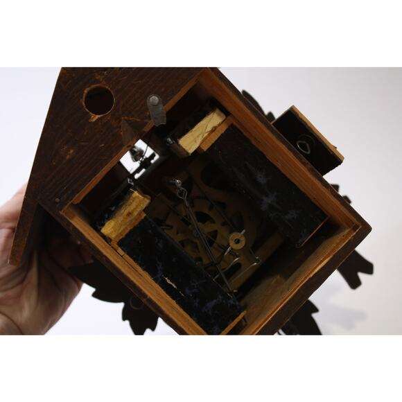 Cuckoo Clock, German, FLAWED, Wall Clock, Replacement Parts, ~ 250507-WH 243 - Picture 3 of 6